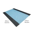 thumbnail image 2 of Portable Beach Blanket Pad Outdoor Picnic Camping Mat Rug Waterproof Oxford Cloth, 2 of 2
