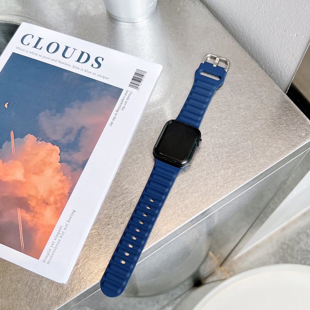Correa De Caramelo De Silicona Suave Para Smartwatch S7 S6 iWatch series 7 SE 6 5 4 3 2 1 , Aplicación Para Apple Watch Tamaño 41mm 45mm 44mm 42mm 40mm 38mm band Gao Jiahui unisex