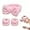Pink, variant on Olurrisa Face Wash Headband 3 Pack Head and Wrist Bands for Washing Face Spa Headband Soft Makeup Headband