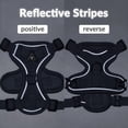 thumbnail image 5 of Exclusivo Mezcla Pet Harness and Leash Set, Adjustable Reflective Walking Dog Harness for Small Dogs, No Pull Soft Mesh Puppy Harness, Blue, L, 5 of 7