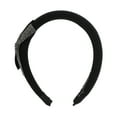 thumbnail image 3 of Unique Bargains 1 Pc Headband Rhinestone Tie Hair Accessories for Women Black White, 3 of 5
