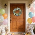 thumbnail image 6 of Cadancy Easter Wreath for Front Door Decorations Artificial SpeckLED Egg Garland Twig Base Spring Wall Hanging Ornament Home Indoor Outdoor Party Decor, 6 of 6