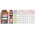 thumbnail image 5 of Crop Tank Tops Para Mujer Mujeres Mujeres Bandeau Camisa casual suelta Vacaciones Sin mangas Tubo superior Sin tirantes Blusa de vacaciones Top Verano de mujer Camis (Orange, XXL), 5 of 5