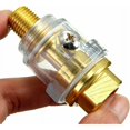 thumbnail image 2 of Aluminum Alloy Oil Lubricator, Solid Metal Mini In-Line Oiler, 1?4", For Professional Air Tools, 2 of 5