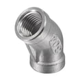 thumbnail image 5 of Unique Bargains Raccord de Tuyau Coudé à 45 Degrés, Filetage Femelle 1/4 NPT, Acier Inoxydable 304, 5 of 5