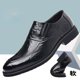 thumbnail image 4 of XIHAHA, zapatos de guisantes de negocios para hombre, mocasines, zapatos de conducción informales para hombre, zapatos perezosos informales con punta redonda británica, absorción de impacto de cuero d, 4 of 4