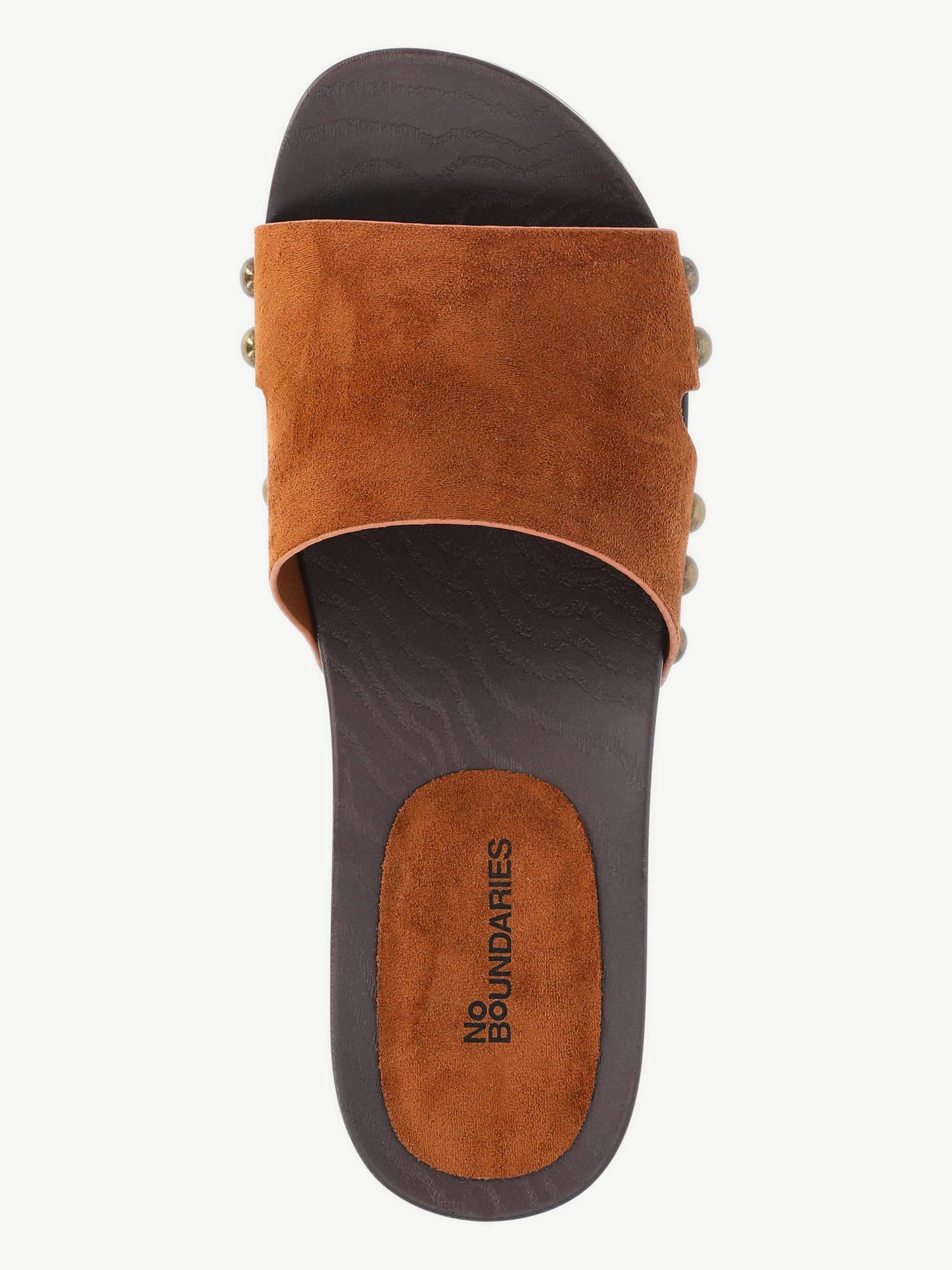 No Boundaries Studded Clog Sandals, Women's