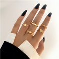 thumbnail image 1 of Conjunto de anillos de corazón de 22 piezas para mujer, joyas de moda Vintage con perlas cruzadas geométricas, anillo de dedo de mariposa, 2022, 1 of 4