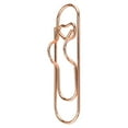 thumbnail image 3 of 6 Pcs Metal Pen Clip for Notebook, Paper Clip Pen Holders in Rose Gold for Notebooks, Durable Clip on Holder for Journals, Planners, Office, Pencil Clips Reusable Writing Tool Holder(Rose Gold*6), 3 of 4