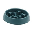 thumbnail image 1 of 1 Pc Cuenco Redondo Conveniente para Perros para Interior y Exterior ABS Azul, 1 of 4