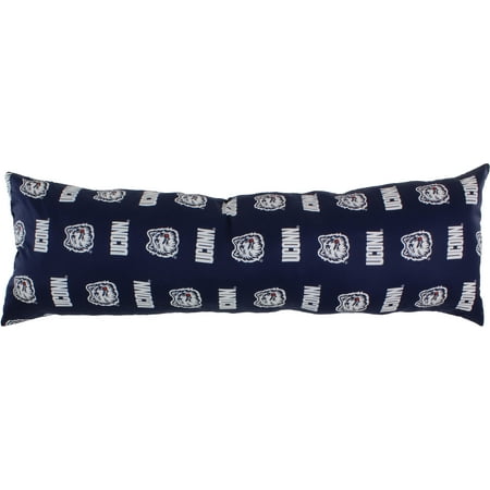 Connecticut Huskies Big Comfy Body Pillow 20 X 60 Walmart Com