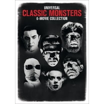 Universal Classic Monsters 6-Movie Collection (DVD), Horror, Universal
