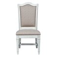 thumbnail image 4 of Abbey Park White Uph Side Chair (RTA)-Set of 2, 4 of 6