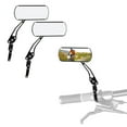 thumbnail image 1 of HLONK 2pcs Universal Bike Mirrors  Adjustable Bicycle Handlebar Rear View Mirrors for Mountain Cycle Motorcycle, 1 of 5