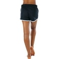 thumbnail image 4 of ToBeInStyle Women's Contrast Waistband Athletic Shorts, 4 of 7