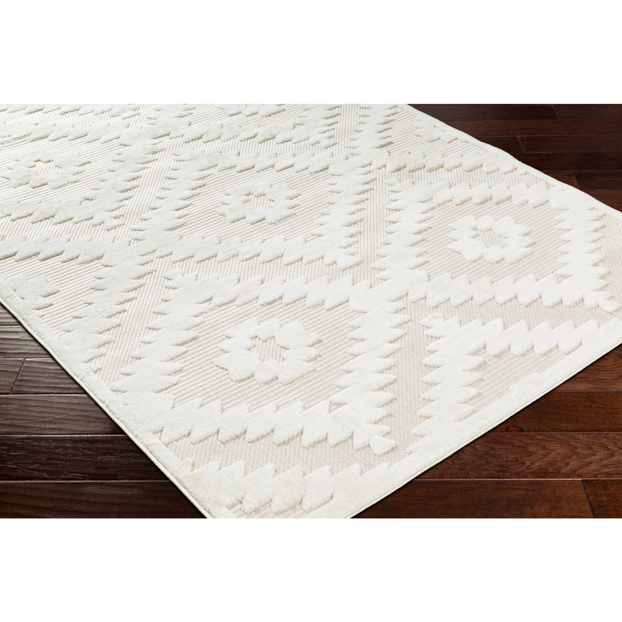 Artistic Weavers  Ivory 5' x 8'  Indoor/Outdoor Rectangle Area Rug