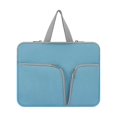 thumbnail image 1 of HLONK Housse d'Ordinateur Imperméable Étui Portable Poche de Transport Protecteur Compartiments Réutilisables Rangement d'Affaires Noir 13 Pouces, 1 of 8