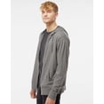 thumbnail image 2 of Independent Trading Co. Men's Lightweight Jersey Hooded Full-Zip T-Shirt, 2 of 5