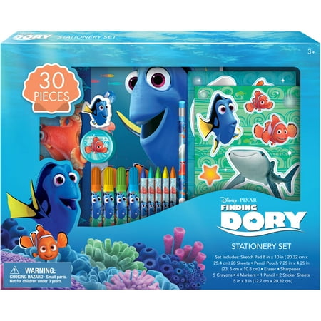 Finding Dory School Stationary Bundle, 30 Pieces