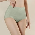 thumbnail image 2 of Women's High Waist Underwear Breathable Comfortable Non Silk Crotch Lightweight Soft Stretch Panties for Daily Wear, 2 of 5