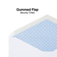 thumbnail image 2 of Staples Gummed Security Tint #10 Envelope 4-1/8" x 9-1/2" White 500/BX 200519, 2 of 4
