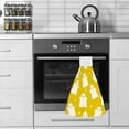 thumbnail image 5 of Hanging Towels 1 Pcs, Dish Towels Cute Ghost Stars Absorbent Hand Towels with Hanging Loop Washcloth for Bathroom Kitchen, 5 of 6
