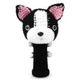 thumbnail image 2 of StitchHead Hand Stitched Yarn Animal Driver/Wood Head Cover - Boston Terrier, 2 of 2