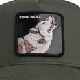 thumbnail image 3 of GOORIN Gorra trucker unisex - Gorra, parche frontal, talla única Lone Wolf Trucker Palm, 3 of 3