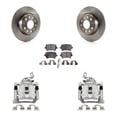 thumbnail image 1 of Transit Auto Rear Disc Brake Caliper Rotors and Ceramic Pads Kit for Car 2008 Volkswagen Passat 2.0L KC8-100179T, 1 of 11
