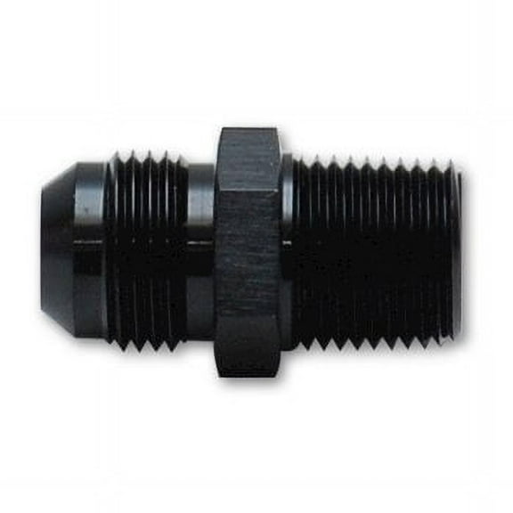 Vibrant Performance Straight Adapter Fitting ; Size: -8 AN x 1/2in NP
