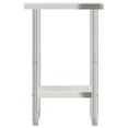 thumbnail image 5 of vidaXL Kitchen Work Table 21.7"x21.7"x33.5" Stainless Steel, 5 of 9
