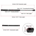 thumbnail image 3 of 2pcs Rear Glass Window Gas Struts Springs Shocks PM2019EX for Ford Excursion 00-05, 3 of 6