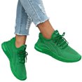 thumbnail image 3 of Xiaoxatg Women's Sneakers Running Shoes Comfortable Lightweight On Fitness Jogging Outdoor Athletic Shoes 6.5 Green, 3 of 9