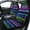 style-1293, variant on Colorful Boho Aztec Streaks Car Seat Covers Pack of 2 Universal Front Seat Protective Cover