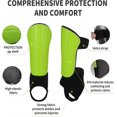 thumbnail image 2 of Soccer Shin Guards, Slip and Slide Protective Soccer Gear for Youths and Adults, Padded Shin Protection Equipment with Ankle Support and Adjustable St, 2 of 4