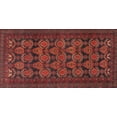 thumbnail image 1 of Ahgly Company Indoor Rectangle Traditional Chestnut Brown Persian Area Rugs, 8' x 10', 1 of 6