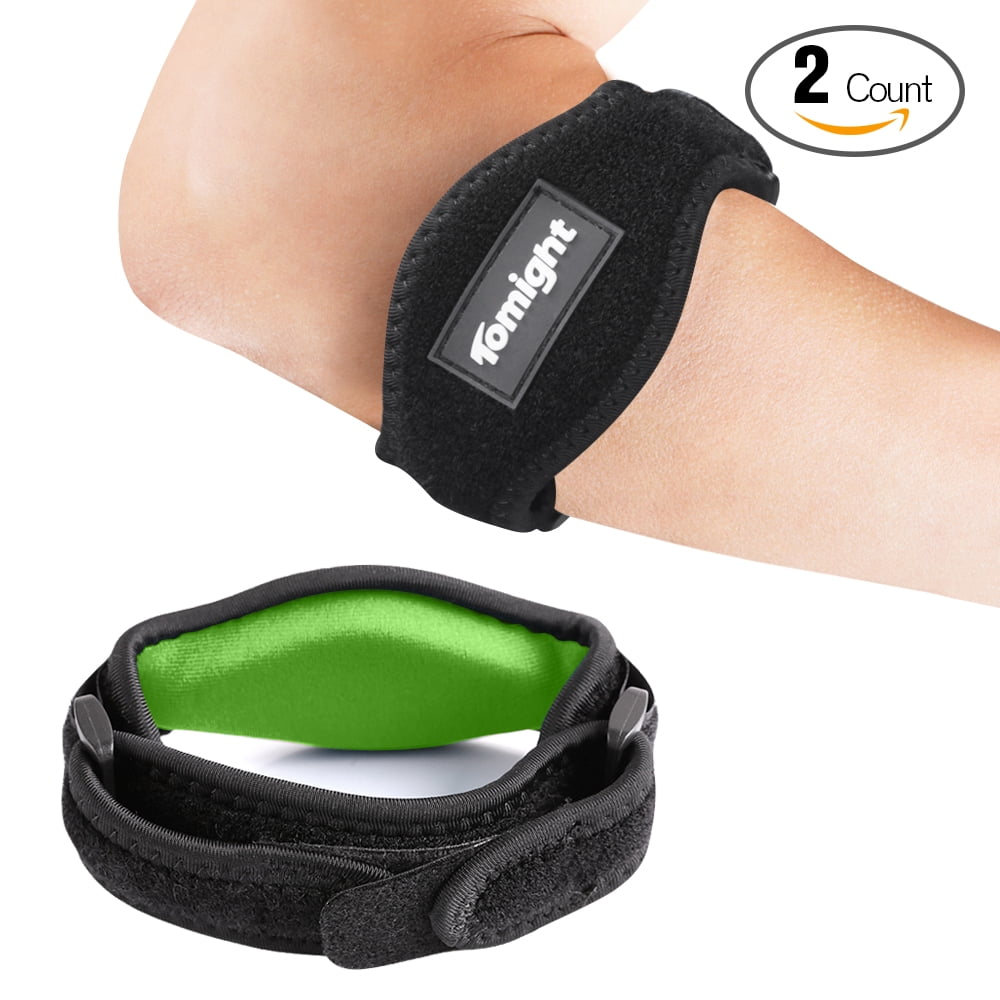 Tomight [2 Pack] Elbow Brace, Tennis Elbow Brace with Compression Pad