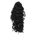 thumbnail image 4 of Cheveux Longs Bouclés Femmes Femmes Synthétiques Noir pour Cosplay Partie, 4 of 8