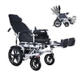 thumbnail image 1 of Gambimedic Silla De Ruedas Eléctrica Todoterreno 4 En 1 Reclinable Eleva Piernas Modo Eléctrico Y Manual Gm6006 Acero Llantas Neumáticas Aire Soporta140kg Batería 24v12ah Acido Plomo 2 Motores 24v*250, 1 of 11