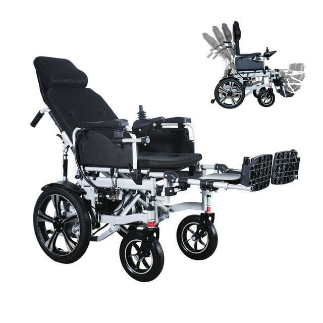 Silla de Ruedas Electrica GAMBIMEDIC Reclinable Soporta 120kg