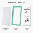 thumbnail image 2 of PIXY CANVAS Value Pack of 24x32 Stretched Canvas 3/4 (0.75) inch deep and Floater Frame for Your Paintings/Artwork/Wall Art/Wall Decor (Black, 24 x 32 inch, Landscape), 2 of 6