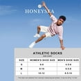 thumbnail image 6 of Honeysea 7 Pairs Ankle Athletic Running Socks Low Cut Sports Tab Socks for Women and Men, 6 of 7