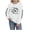 White, variant on Gubotare Crop Sweatshirts for Girls Girls Sweatshirts Print Sweater For Kids Girl Long Sleeve Sweatshirt Long Sleeve Shirts For Girls Size 6 (Grey,6 Years)