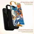 thumbnail image 4 of Aesthetic Goldfish & Ocean Collage Phone Case, Inspirational Quote, Artistic Watercolor Design with Koi, Sea Creatures & Nature Elements, Fits iPhone 16 15 14 13 12 11 Pro Max Mini, 4 of 6