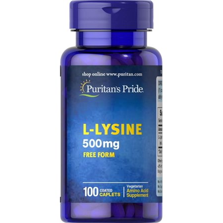 Puritan's Pride L-Lysine 500 mg-100 Capsules