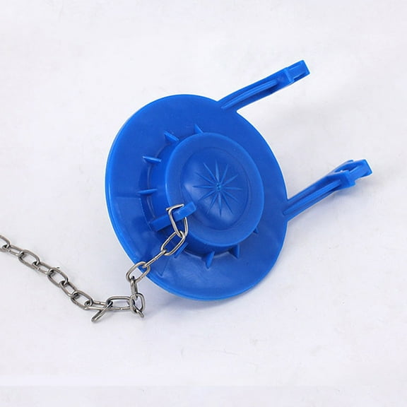 DECORNIJIA 2pcs Universal Toilet Tank Repair Valve for Toilet Flush System in Blue PVC