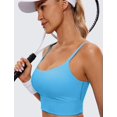 thumbnail image 3 of Top Deportivo CRZ YOGA Ajustable Sin Aros Espalda en V Azul M, 3 of 3