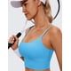 thumbnail image 3 of Top deportivo CRZ YOGA ajustable con espalda en V sin aro azul pequeño, 3 of 3