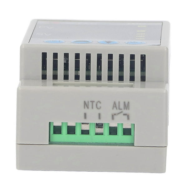 AC 220V High Accuracy Micro DIN Rail Temperature Controller -50°C to 120°C Digital Display Thermostat Module