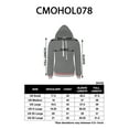 thumbnail image 6 of H2H Mens Casual Slim Fit Hoodie Sweatshirts Fleece Pullover Hoodie Sweatshirts (CMOHOL078), 6 of 6